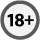 18+ responsible gambling logo